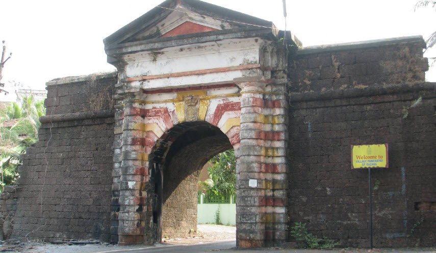 Rachol Historical Fort Gate, Goa, India